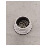 Oatey 2-in PVC No-Caulk Shower Drain with Round Stainless Steel Strainer
