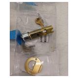 Kwikset Mobile Home Polished Brass Entry Knobs ANSI/BHMA Grade 3 1-3/4