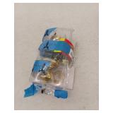 Kwikset Mobile Home Polished Brass Entry Knobs ANSI/BHMA Grade 3 1-3/4