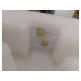 Dorado Modern 1-Light Dimmable Gold Integrated LED 3 CCT Wall Sconce for Bathroom - Retail: $90