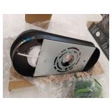 Bloomfield Planter Modern 1-Light Dimmable Black Integrated LED 5 CCT Wall Sconce for Bathroom - Retail: $81