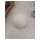 Bloomfield Planter Modern 1-Light Dimmable Black Integrated LED 5 CCT Wall Sconce for Bathroom - Retail: $81