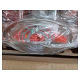 Hampton Bay Truitt 23.25 in. 3-Light Brushed Nickel Modern Transitional Vanity with Frosted and Clear Edge Glass Shades