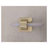 Dorado Modern 1-Light Dimmable Gold Integrated LED 3 CCT Wall Sconce for Bathroom - Retail: $90