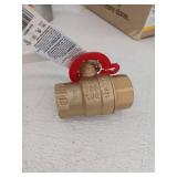 Watts 1 in. Brass FIP x FIP Full Port Threaded Ball Valve 1 LFFBV-3C