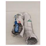 Everbilt 4 x25  Flex Foil Duct