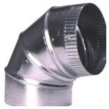 26 GAUGE 90 DEGREE ADJUSTABLE 6 IN. ELBOW-lot of 2