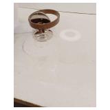 Home Decorators Collection Downing 1-Light Polished Nickel/Corona Bronze Wall Sconce