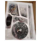 Springer Collection 60-Inch 12-Blade Matte Black DC Motor Farmhouse Windmill Ceiling Fan - Retail: $907