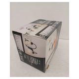 Hampton Bay Hamilton 2-Light Oil Rubbed Bronze Vanity Light with Frosted Glass Shades