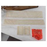 Ansley Pine 24 in. 3 Light Rustic Bronze Vanity Light Bar with Sunset Glass - Retail: $139