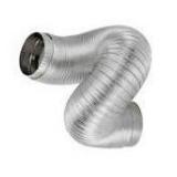 Lambro 4-in x 2-ft Aluminum Semi-rigid Duct