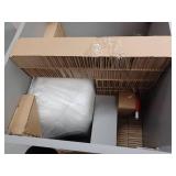 Gray Utility Sink Cabinet with Faucet - Retail: $299