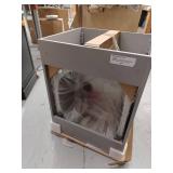 Gray Utility Sink Cabinet with Faucet - Retail: $299