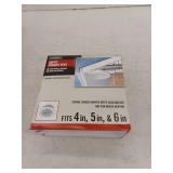 Everbilt Soffit Exhaust Flush Mount Vent Damper System