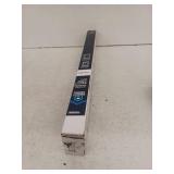 Project Source 1-in Slat Width 23-in x 42-in Cordless White Vinyl Light Filtering Mini-blind