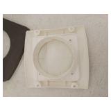 Everbilt 4 in. Replacement Vent Cap and Gasket Kit, White