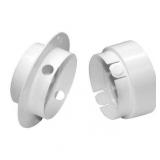 Everbilt 3571125 4 in. Dryer Vent Duct to Wall Connector