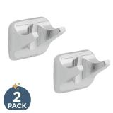 (2-Pack) Futura Knob Towel Hook Bath Hardware Accessory in Polished Chrome