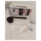 Delta Lyndall Single Post Toilet Paper Holder in Matte Black