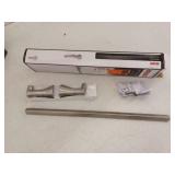 Greydon 18 in. Wall Mounted Towel Bar Bath Hardware Accessory in Brushed Nickel