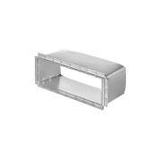 3-1/4 in. x 10 in. Rectangular Stack Duct Starting Collar - New