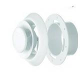 White Ceiling Air Diffuser Set
