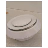 White Ceiling Air Diffuser Set