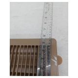 Brown Floor Register Vent Cover