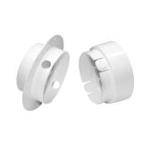 Everbilt 3571125 4 in. Dryer Vent Duct to Wall Connector