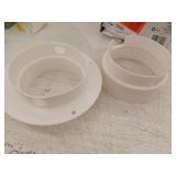 Everbilt 3571125 4 in. Dryer Vent Duct to Wall Connector