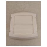 6 Inch Dryer Vent, White