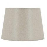 allen roth Mix Match 7-in x 10-in Beige Sparkle Linen Drum Lamp Shade