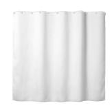 Hookless PEVA Shower Curtain Liner, White, 70X54