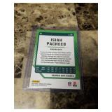 2024 Panini Donruss Optic Football Isiah Pacheco Kansas City Chiefs Card