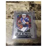 2020 Panini Mosaic Football Peyton Manning Indianapolis Colts Card