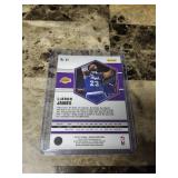 2021 Panini Mosaic Basketball LeBron James Los Angeles Lakers Card