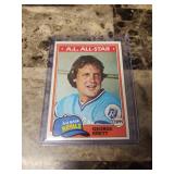 1981 Topps George Brett Kansas City Royals Baseball Card