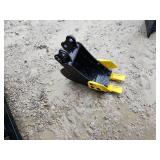 Unused Mini Excavator tooth bucket |Fits 1–2-ton Excavator