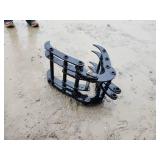 Unused Mini Excavator Wood Grabber | Fits 1-2 ton