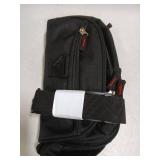 Uarition Gym Bag for Men - 55L Black Durable Large Duffle Bag for Travel, Workout, Fitness & Sport