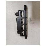 Heavy Duty Busbar 3/8 300A Brass Power Distribution Blocks Car Boat Camper Solar Setup Ground Bus Bar 12V -48V DC with Heat Shrink Tube (Black)