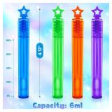 36 Pieces Mini Bubble Wands,Bubble Party Favors Assortment Toys for Kids,Themed Birthday, Halloween, Goodie Bags, Carnival Prizes, Wedding, Bubble Maker Toys for Kids,Outdoor Gifts for Girls & Boys