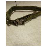 Tactical Dog Collar, Adjustable Military Training Nylon Dog Collar with Control Handle and Heavy Quick-Release Metal Buckle for Small Medium Large Dogs, Green XL