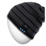 Rotibox Bluetooth Beanie Hat Wireless Headphone for Outdoor Sports Xmas Gifts