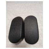 GM Accessories 19212311 Assist Step End Cap Kit in Black with Retainers