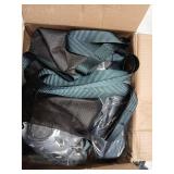 Justech 4 Pack Retractable Ratchet Straps, 1 in x 11.6 ft-1411 lbs Break Strength, Heavy Duty Auto Ratchet Tie Down Straps with Soft Loops & Storage Bag for Motorcycle, Truck, Trailer, Cargo Van, Boat