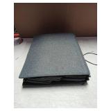 YearningHome Cup and Mug Storage Box with Hard Shell and Dividers for Coffee Mugs,Tea Cups and Glasses,Stackable Storage Organizers with Lid,Handles,Zips and Lable for Moving,Holds 12,2 Pack, Grey