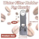 Upgrade Your Coffee Game with Replacement for Keurig Water Filter Holder - Compatible with Keurig 1.0 Brewers & Breville Coffee Makers - Great Cafe Water Filter Housing for Espresso and Coffee Machine