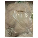 Fomcet Tulle Backdrop Curtains with Lights String 10FT X 8FT Champagne Sheer Curtain with Lights Tulle Curtains Backdrop for Wedding Birthday Party Photo Shoot (2 Panels 5x8FT)